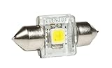 Philips 128596000KX1 Ampoule LED de lampe navette X-treme Vision 38 mm 6000 K 12 V (emballage carton)