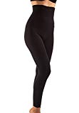 Farmacell 133 (Noir, M/L) Legging Massant Anti-cellulite Taille Haute pour Femme