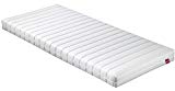 Abeil Basique Matelas, Polyester, Blanc, 200x90x13 cm