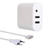 Macbook Pro Chargeur, Akmac 85W Magsafe 2 Adaptateur secteur avec 2 USB pour Apple Macbook Retina Display MacBook Pro 15 ' 17inch