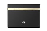 Huawei B525s-23a noir Routeur 4G+ LTE LTE-A Catégorie 6 Gigabit WiFi AC 2 x SMA pour antenne externe (Noir)