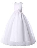 GRACE KARIN Fille Soirée Danse Robe pour Fille Princesse à Col Round Taille 7~8 Ans CL4491-1
