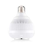 LESHP Lampe de Scène LED Bluetooth Économiseur d'énergie Ampoule Intelligent Sans fil 12W Puissance avec Haut-parleur Ampoule Audio Léger Lampe Musique Jouer avec la Télécommande Infrarouge (Type B)