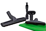 Kit de Brosses pour les Aspirateurs Dyson : une Brosse en Crin de Cheval, une Brosse Matelas, une Brosse Rigide, Outil Combiné 2 en 1 Produit Authentique de Green Label