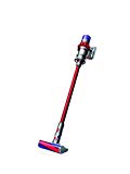 Dyson Cyclone V10 Fluffy sans sac 0.54L Nickel, rouge – Aspirateur balai sans sac, nickel, rouge, 0,54 L, étage, Cyclone, 85 dB)