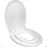 Enfants Familles Abattant WC à Descente Ralentie amovible pour nettoyer, Softclose