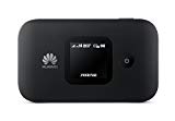 Huawei E5577 noir 4G LTE 150 mégabit/s Modem Hotspot WiFi USB, Batterie 1.500 mAh, 2 x TS9.