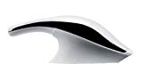 Alessi Sg67 W Mini-aspirateur Sans Fil Réchargeable en Acier Inoxydable 18/10 Brillant et Résine Thermoplastique, Blanc, Fiche Europpéenne