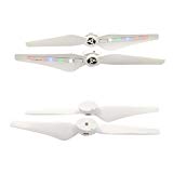 Homyl Flash Hélices avec LED Lumière Multicolore Vol de Nuit pour Dji Fantôme Série 4 Quadcopter - 2 paires