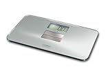 Caso Body Design Pèse-personne solaire (Batterie 3400) Ultra Slim – Peut être bien dans les petites salles de bains Ranger, panneau solaire, jusqu'à 150 kg Berceau Domaine