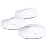 TP-Link Deco M5 Système Wi-Fi complet pour toute la maison (Pack de 3) - Couverture Wi-Fi jusqu'à 400m2 (compatible avec Alexa et IFTTT, remplacement de routeur et de répéteur Wi-Fi,  antivirus et contrôle parental)