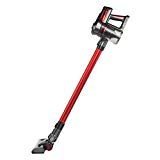 H.Koenig UP600 Aspirateur Balais 2 en 1 sans fil sans sac EasyClean, 2 vitesses, compact, léger, autonome, 100W