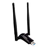 Clé Wifi 1200Mpbs SUMGOTT USB Adaptateur WiFi USB 3.0 Longue portée sans fil double bande 5Ghz 867Mbps soutien pour PC fenêtre XP / Vista / 7/8/10, Max OSX（Cartes réseaux PCMCIA）