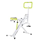 Ultrasport Hometrainer F-rider, entraîne tout le corps, abdo., jambes et fessiers, entraînement muscles et cardio, Vert