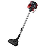 Finether Aspirateur Balai à Main Vacuum Cleaner Multifonctions Portable Pour Nettoyer Canapé Tapis Plancher Mur Verre Fenêtre Rouge avec 5 Accessoires