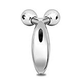 MQFORU 3D Massager Raffermissant Appareil de Massage au Rouleau Facial Pour Éliminer les Rides du Yeux Front Lifting du Visage Resserrement et Revitalisation de la Peau Favorise Circulation Sanguine