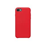 AmazonBasics Coque de protection fine en PU pour iPhone 7, Rouge