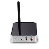 DIGMALL longue portée 328ft Bluetooth v 5.0 récepteur émetteur audio pour TV/haut-parleur, Digital Optical RCA aux adaptateur sans fil, certifié apt-x HD & apt-x faible latence, Dual Stream