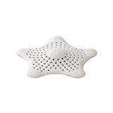 Umbra Starfish. Filtre à bonde de douche et bain Starfish. Coloris blanc. Dimension 16.5x16.5x1.3cm.
