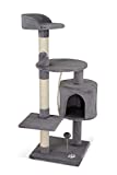 dibea Arbre à Chat avec Griffoir/Centre d'Activités Gris Clair 112 cm