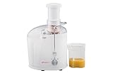 takestop Centrifugeuse électrique Extracteur de Jus de fruits et légumes Presse-agrumes 400 W 2 vitesses € Filtre 65 mm 350 ml