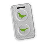 ISOTRONIC anti-oiseaux piles Mobile oiseau Répulsif ultrason Répulsif colombe colombe Pigeon de protection contre pigeons oiseaux et les mouettes sur balcon gouttière de fenêtre