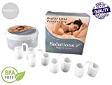 NOUVEAUTE - Le meilleur dilatateur nasal anti ronflement Solutions ZZZ - Contient un boîtier de rangement – Ecarteur nasal avec silicone de haute qualité - 4 produits par boîte : 2 modèles +2 tailles