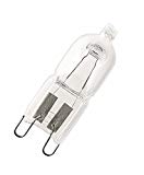 OSRAM Lampe spéciale four halogène G9 Special Oven T/Ampoule pour four 25 Watt/culot à broches/blanc chaud — 2700K 230v