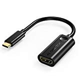 CHOETECH HUB-H04 Adaptateur USB C vers HDMI 4K Résolution (Thunderbolt 3 Compatible) Pour Galaxy s9/s8/plus/Note 8/Huawei P20,MacBook Pro