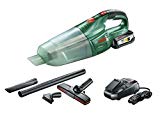 Bosch Aspirateur sans fil PAS 18 LI avec 1 batterie 18V 2,5 Ah, technologie Syneon 06033B9002