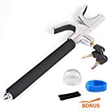 Antivol Universel U-Shape en Métal Serrure D'immobilisation Heavy Duty Véhicule Pince de Rotatif Serrure Avec 3 Clés
