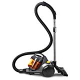 Aigostar Tank 30JRI - Aspirateur cyclonique sans sac de 700W, filtre HEPA 10, brosse à plancher, brosse 2 en 1, brosse anti-poussière, réservoir de grande capacité. Faible bruit. Classe A.