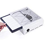 40 W Forte Puissance à ongles poussière Collecteur, Homeyoo haute puissance pour aspirateur Salon DIY Ongle Art Outil de conception professionnelle pédicure Manucure équipement