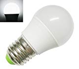 GRV E27 6–5730SMD LED Globe suffit Lampe AC/DC 12 V ~ 24 V 3 W Ampoule LED haute qualité en plastique thermique, Blanc, e27, 3.00 W