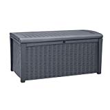 Keter 17197731 Table de Camping, Résine, Gris, 129,5 x 70 x 62,5 cm