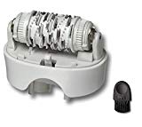 Tête d'épilation de rechange 67030946 pour Silk Epil 7681, 7781, 7180, 7185, 7280, 7285, 7380, 7385, 7480, 7580, 7680 7181, 7281, 7381, 7481, 7681, 7781, 7771, 7871, 7791, 7891 Types de correspondances: 5340, 5375, 5376, 5377 - de Braun avec brosse de nettoyage Braun