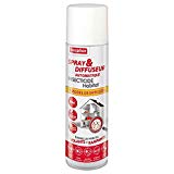 Beaphar - Spray/Diffuseur Automatique insecticide pour l’habitat des animaux 80 m² - 250 ml