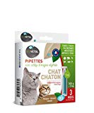 Biovetol Pipettes Anti-puce pour chaton et chat (500g à 5kg) - 3x1ml