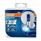 Osram 62210CBB-HCB Cool Blue Boost – 2x Ampoules halogènes H7 80 W pour projecteur de tout-terrain, 50 % en plus de luminosité