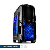 Sedatech PC Gamer Advanced Intel i5-8400 6x 2.80Ghz (max 4.0Ghz), Geforce GTX 1050 2Go, 8 Go RAM DDR4, 250 Go SSD, 1 To HDD, USB 3.1, Wifi, CardReader, HDMI2.0, Résolution 4K, DirectX 12, Alim 80+. Unité centrale sans OS