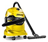 Kärcher WD 4 Aspirateur sans sac 20L 1100W Jaune - aspirateurs (Aspirateur sans sac, Sec&humide, Professionnel, Sol dur, Jaune, Plastique)