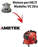 Moteur aspiration Ametek pour aspirateur Hilti VC 20 u automatic