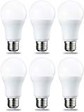 AmazonBasics Ampoule LED E27 A60 avec culot à vis, 10W (équivalent ampoule incandescente 75W), blanc froid - Lot de 6