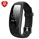 Montre Connectée,Willful SW331 Bracelet Connecté Fitness Tracker d'Activité Montre Cardio Sport avec Cardiofréquencemètre,Sommeil,Podomètre,Calories,Mode multi-sport pour iPhone Android Femme Homme