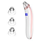Extracteur Aspirateur Point Noirs Visage, iFanze Boutons Electriques Acné Extracteur - enlever les points noirs, éliminées les acnés - chargeur USB - 4 embouts tres facile a changer