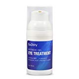 BeShiny Crème contour des yeux pour les yeux bouffis les rides les cernes les poches et les ridules Avec de l'acide hyaluronique l'huile jojoba du MSM des peptides Crème contour des yeux anti-ge la plus efficace 30ml