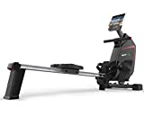 Sportplus SP-MR-009-iE - Rameur Ergomètre - Compatible avec l'Application Nouvelles Technologies Cardiofit - Ordinateur de Contrôle - Utilisateur jusqu'à 150kg - Pliable et ultra Compact