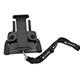 LEKUFEE léger alliage d'aluminium porte-tablette pliable pour DJI Mavic Air/Mavic Platinum/DJI Spark, Mavic Pro télécommande avec cordon