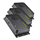 ISOTRONIC Répulsif ultrason Anti Oiseaux Pigeon Colombe pour éloigner les Animaux Nuisibles de votre Jardin sur balcon gouttière de fenêtre arbres fruitiers