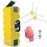 Morpilot Batterie de rechange Ni-MH 3800mAh Aspirateur iRobot Roomba 500 600 700 800 900 séries et Scooba 450